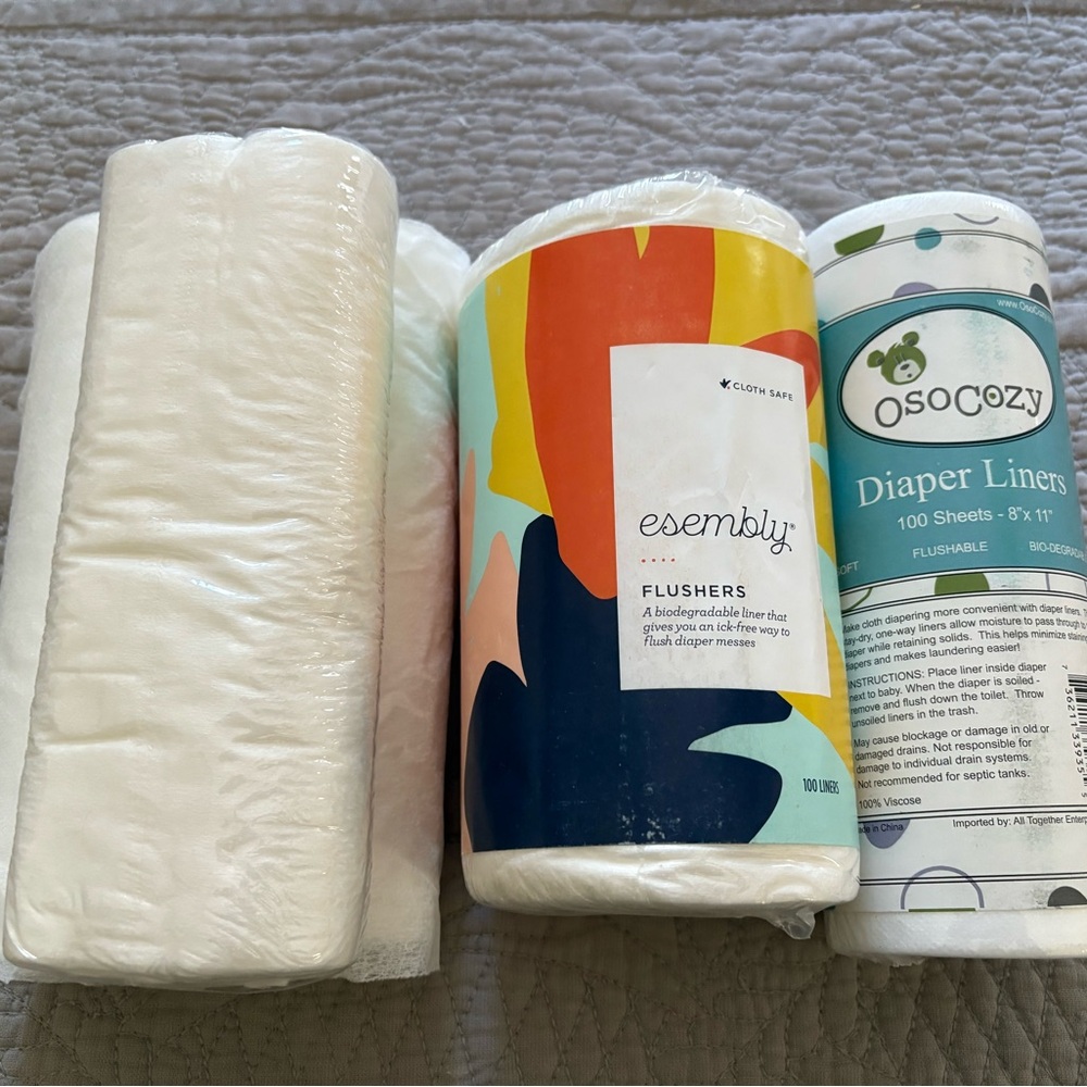 Flushers Diaper Liners